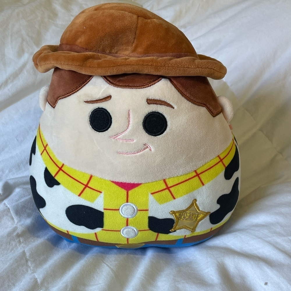 Squishmallow | Disney | Pixar | Plush | Sheriff Woody | Cowboy | Toy Story | 10”